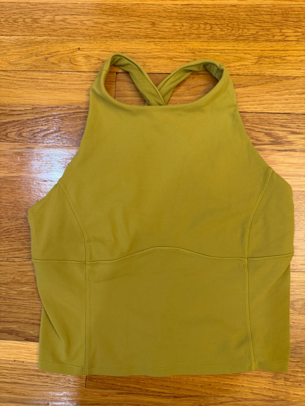 Lululemon Key to Balance Tank Top Auric Gold - Size 8 Bra /Tank Top